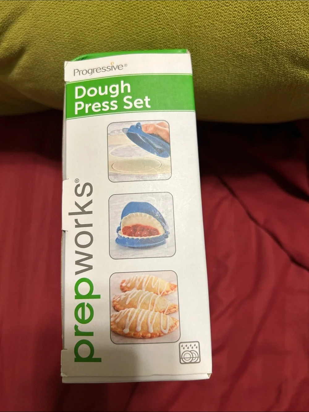 Prepworks Dough Press Set - Blue, Red, White